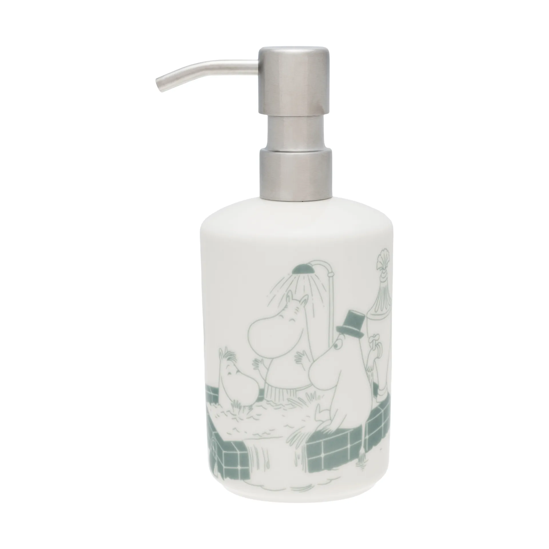 Αντλία σαπουνιού Moomin, Bath time green-white Moomin Arabia