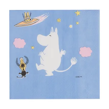 Mumin χαρτοπετσέτα - Διαστημική περιπέτεια, 20 τεμάχια - Moomin Arabia