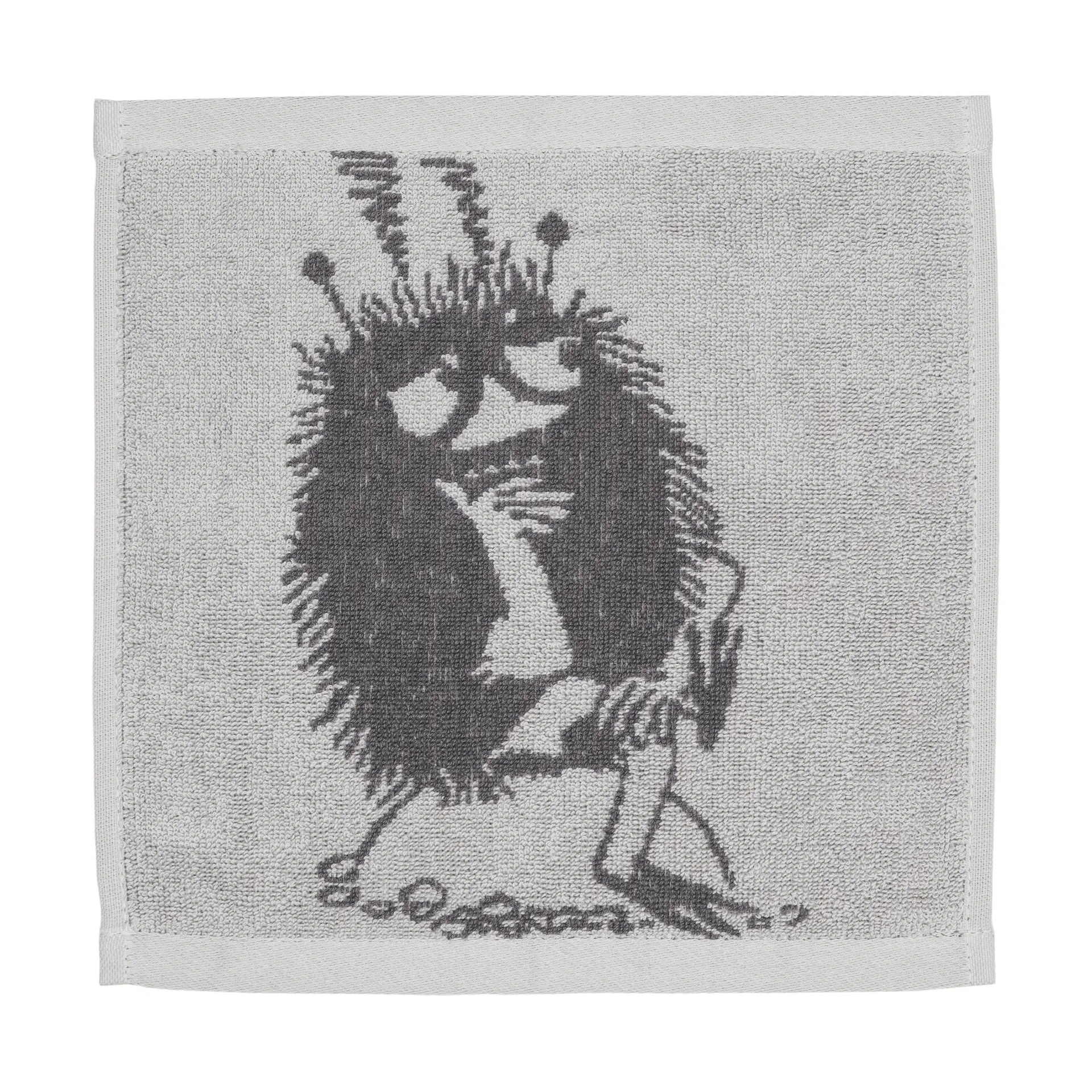 Mumin πετσέτα 25x25 εκ., Stinky, γκρι Moomin Arabia