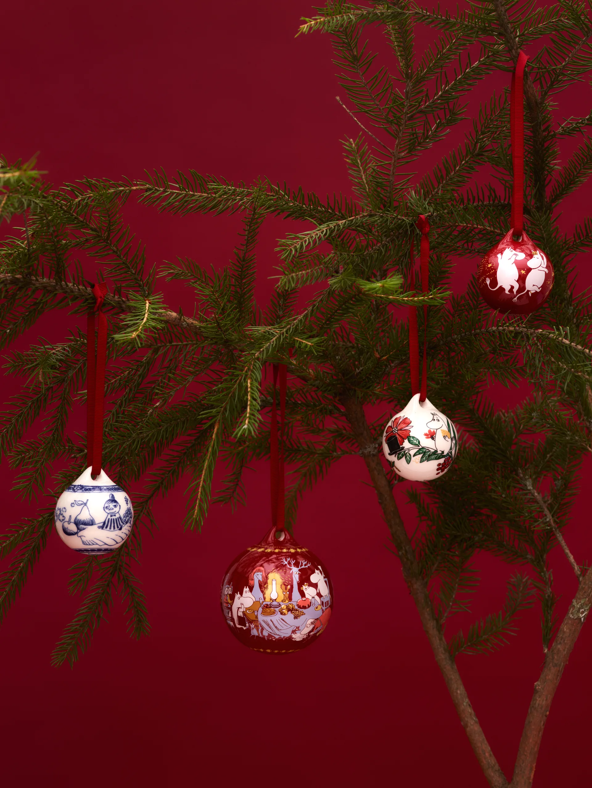 Mumin στολίδι μπάλας Ø5 εκ. σετ 3 τεμ., 2025 Moomin Arabia