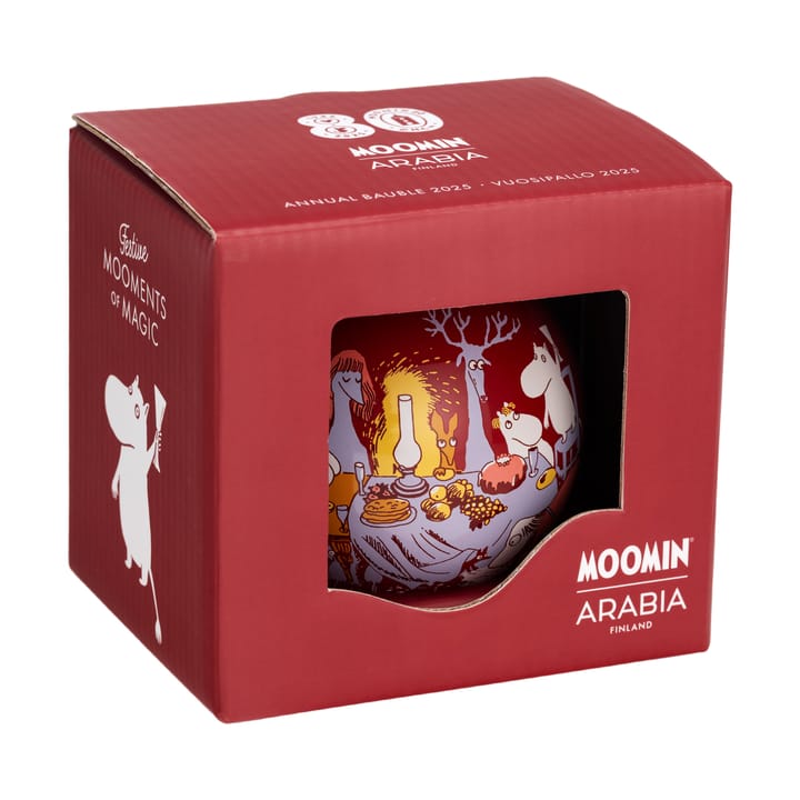 Mumin στολίδι μπάλας Ø8 εκ., 2025, Εορταστικές στιγμές Moomin Arabia