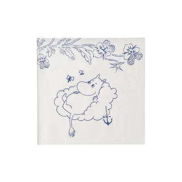 Mumin Haru χαρτοπετσέτα - 33x33 εκ., συσκευασία 20 τεμ. - Moomin Arabia