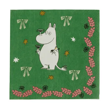 Mumin χαρτοπετσέτα - Kärleksgåva, 33x33 εκ., 20-τεμ. - Moomin Arabia