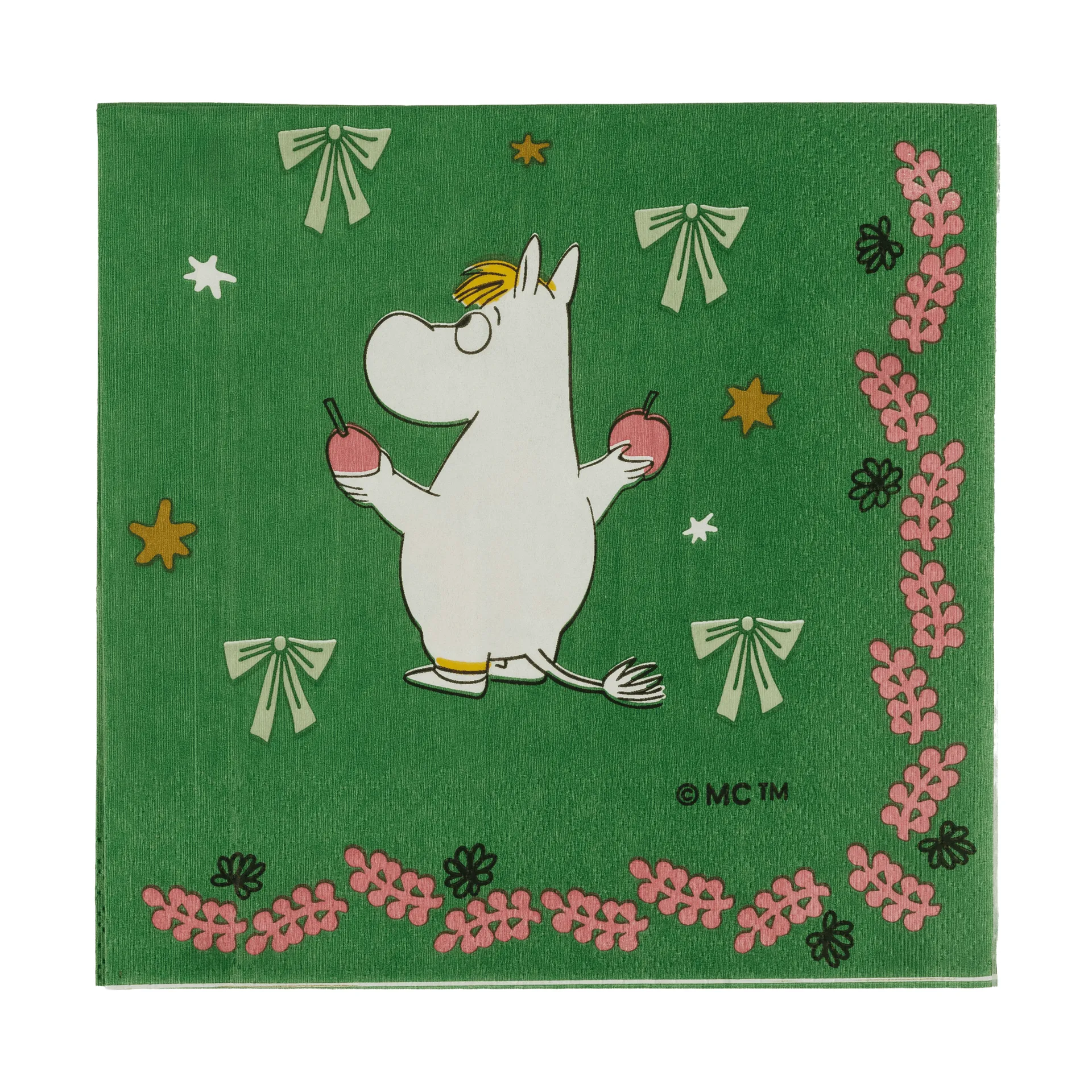 Mumin χαρτοπετσέτα, Kärleksgåva, 33x33 εκ., 20-τεμ. Moomin Arabia