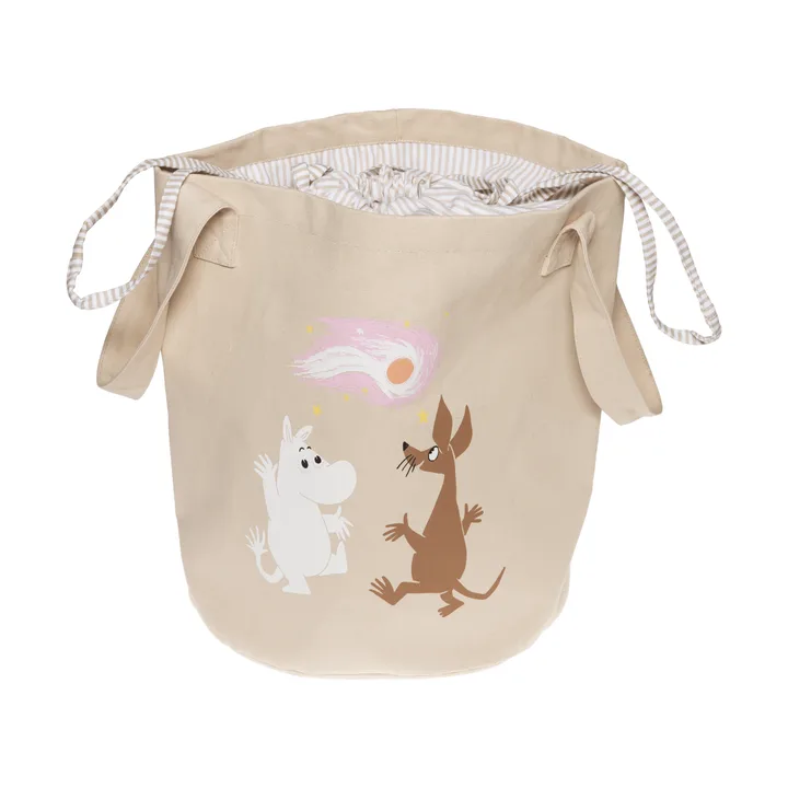 Mumin καλάθι αποθήκευσης - Rymdäventyr GOTS, 29 cm - Moomin Arabia