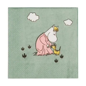Χαρτοπετσέτες Omtanke Moomin 33x33 εκ. - 20-pack - Moomin Arabia