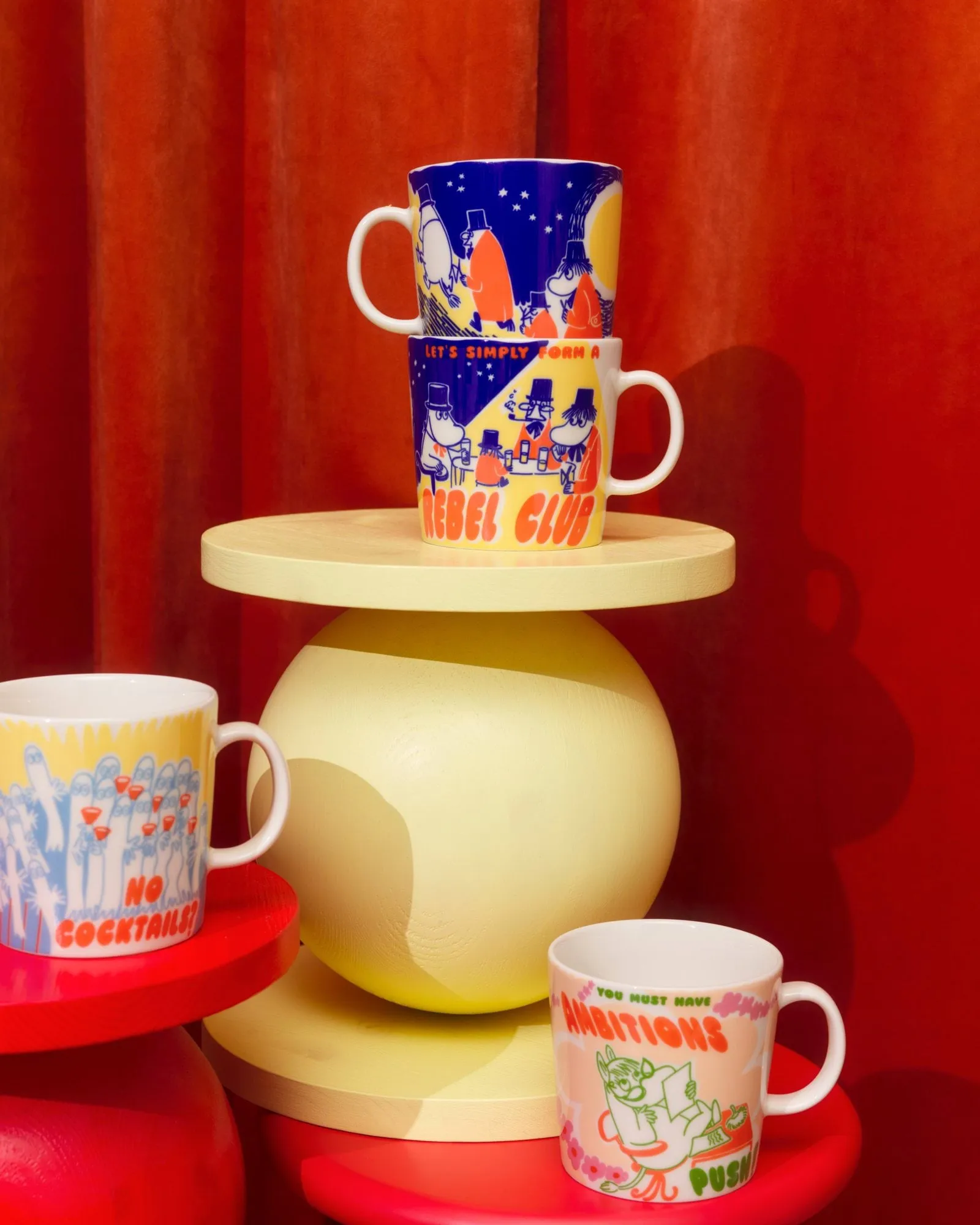 Rebel City κούπα Moomin, 40 cl Moomin Arabia