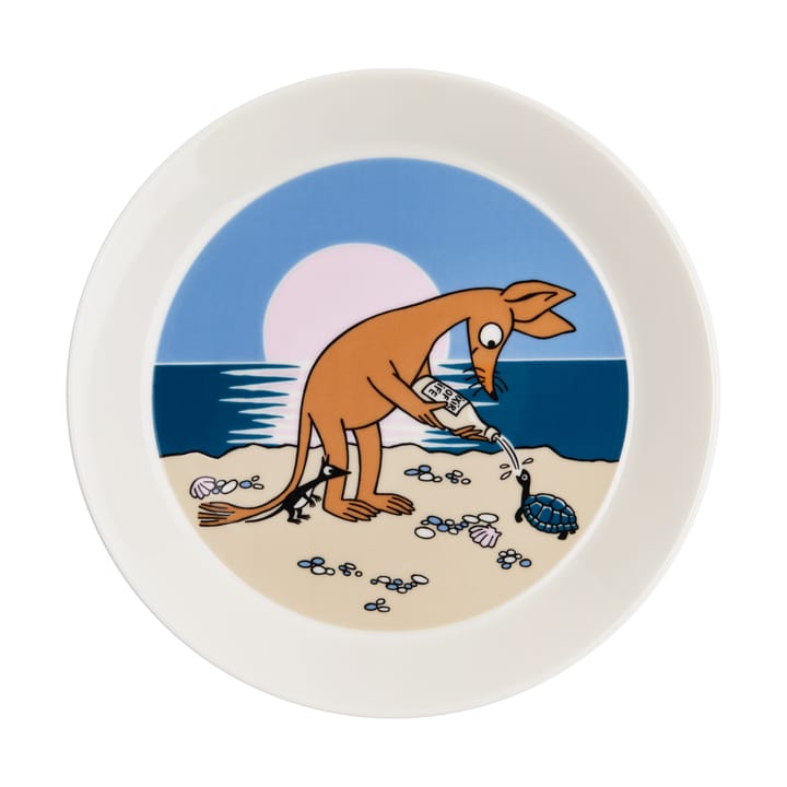 Sniff Moomin πιάτο Ø19 cm, Μπλε Moomin Arabia