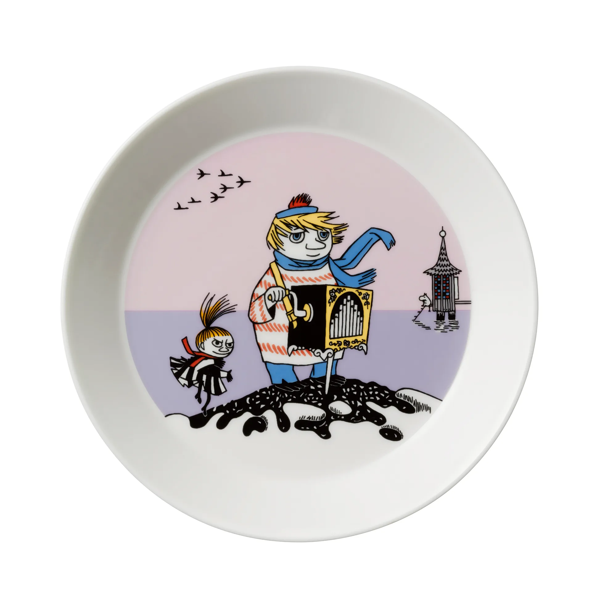 Too-ticky πιάτο, μοβ Moomin Arabia