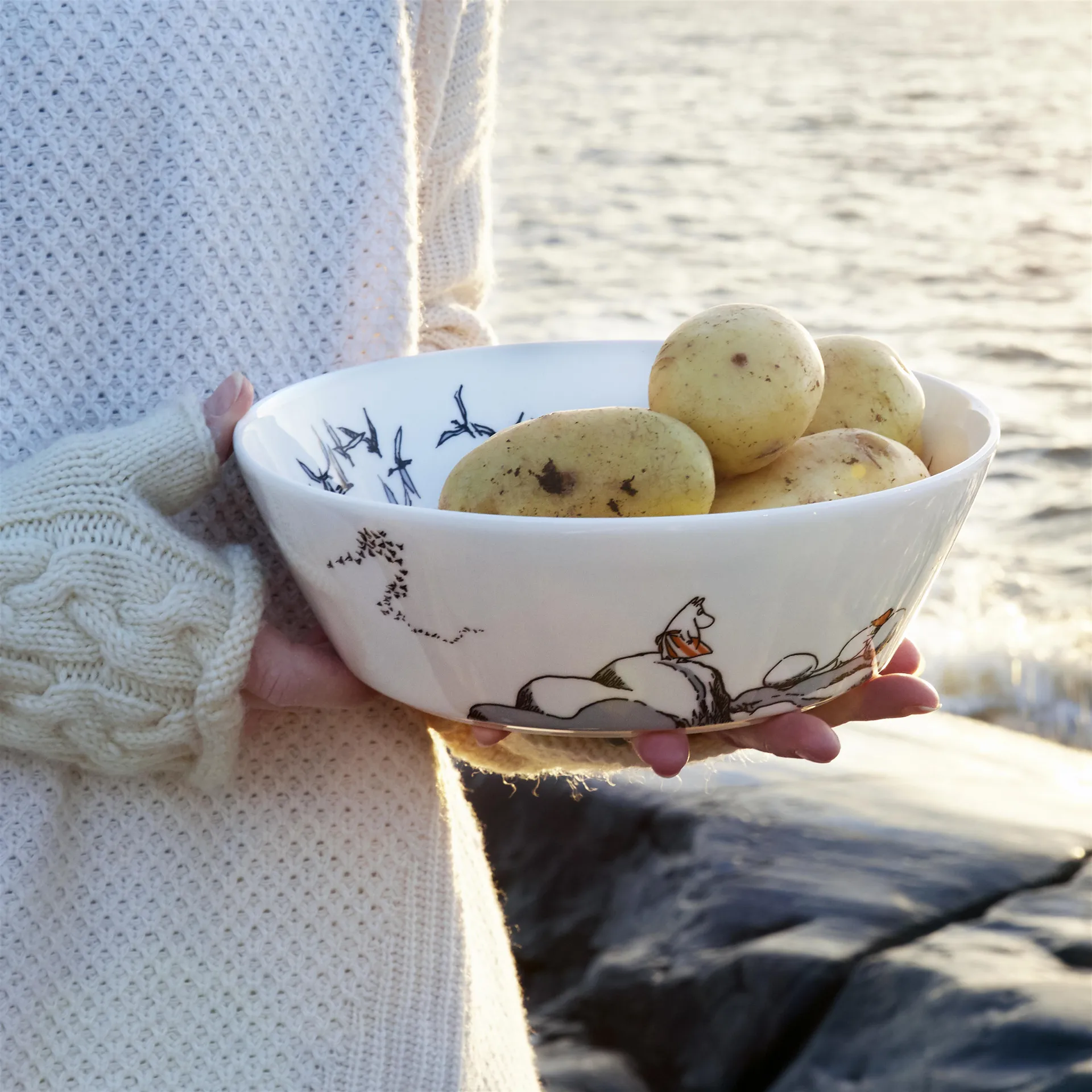 True to it's origins Moomin μπολ σερβιρίσματος, 23 cm Moomin Arabia