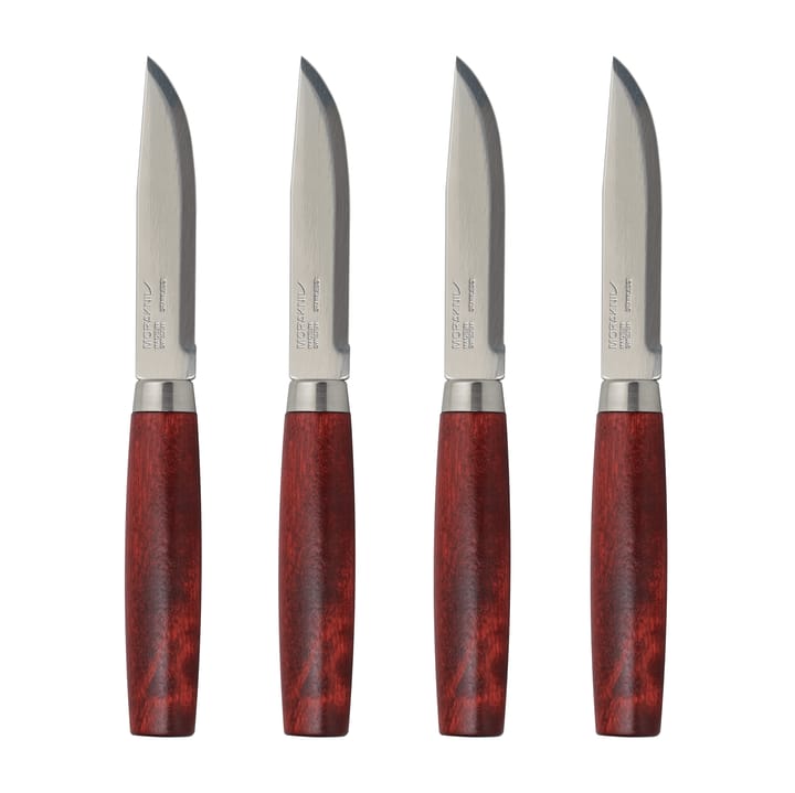 Morakniv Classic μαχαίρι μπριζόλας Συσκευασία 4 τμχ. - κόκκινο - Morakniv