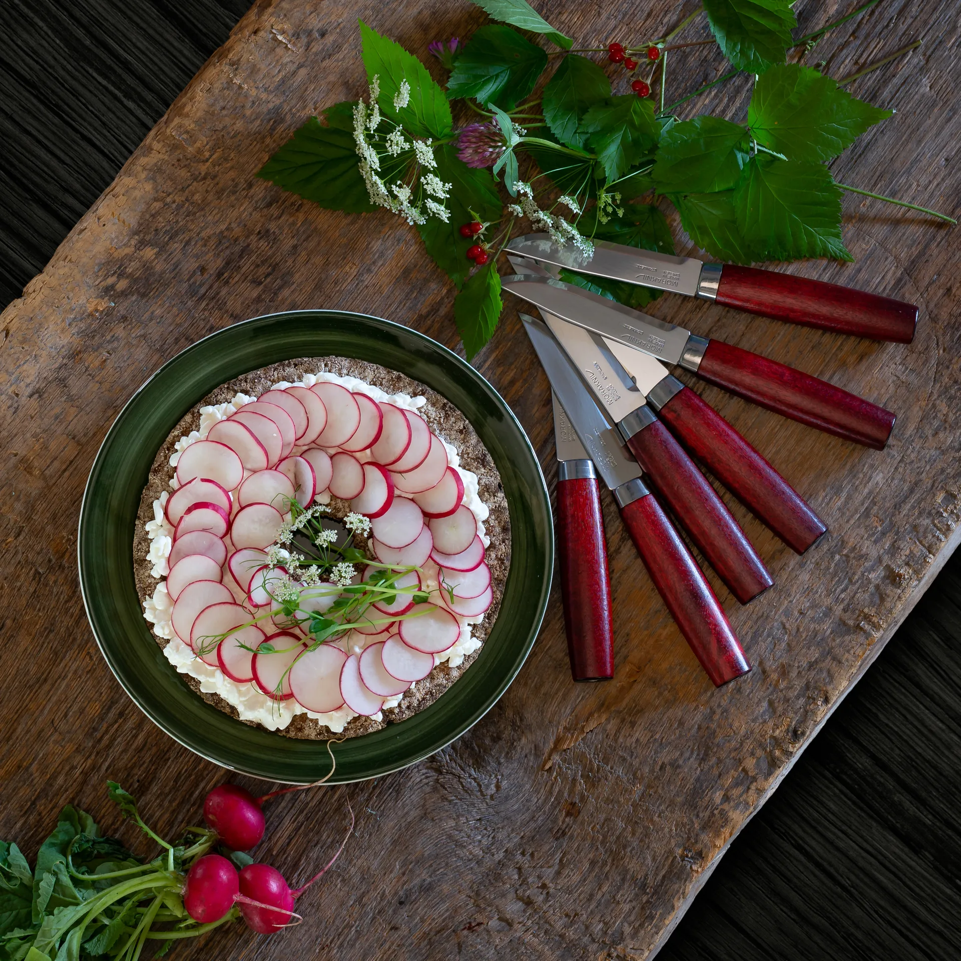 Morakniv Classic μαχαίρι μπριζόλας Συσκευασία 6 τεμαχίων , κόκκινο Morakniv