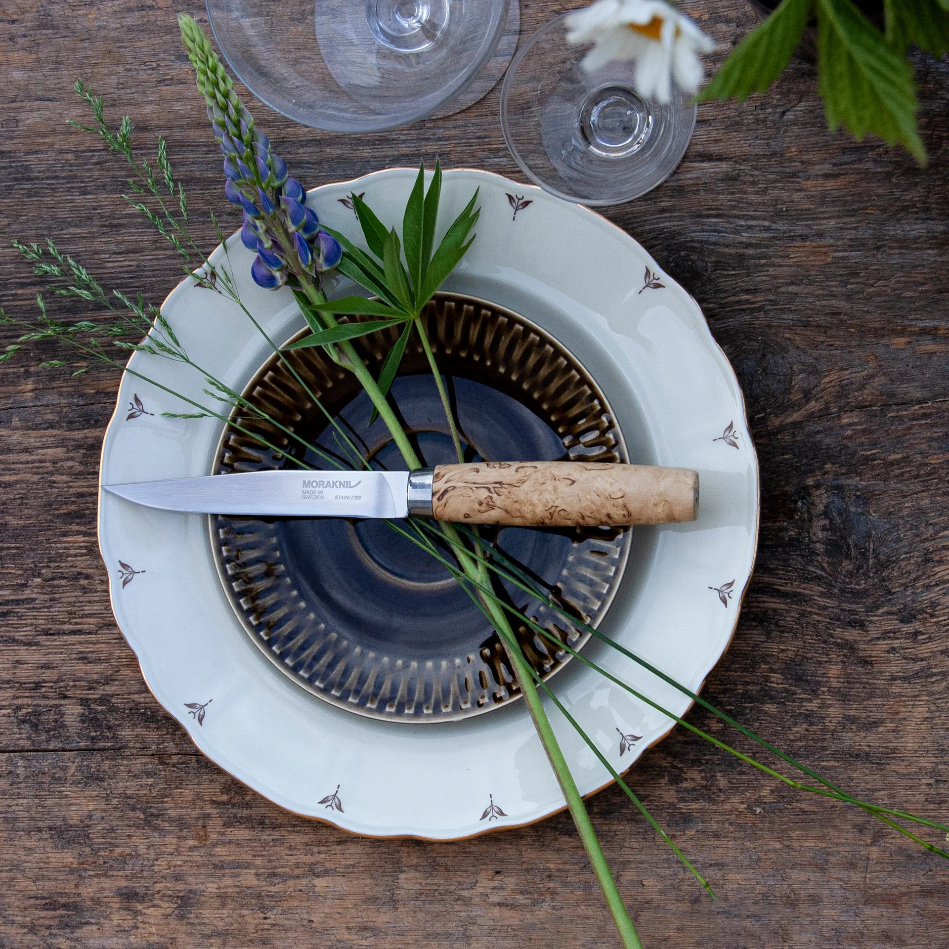 Morakniv Masur μαχαίρι μπριζόλας Συσκευασία 2 τεμαχίων, φύση Morakniv