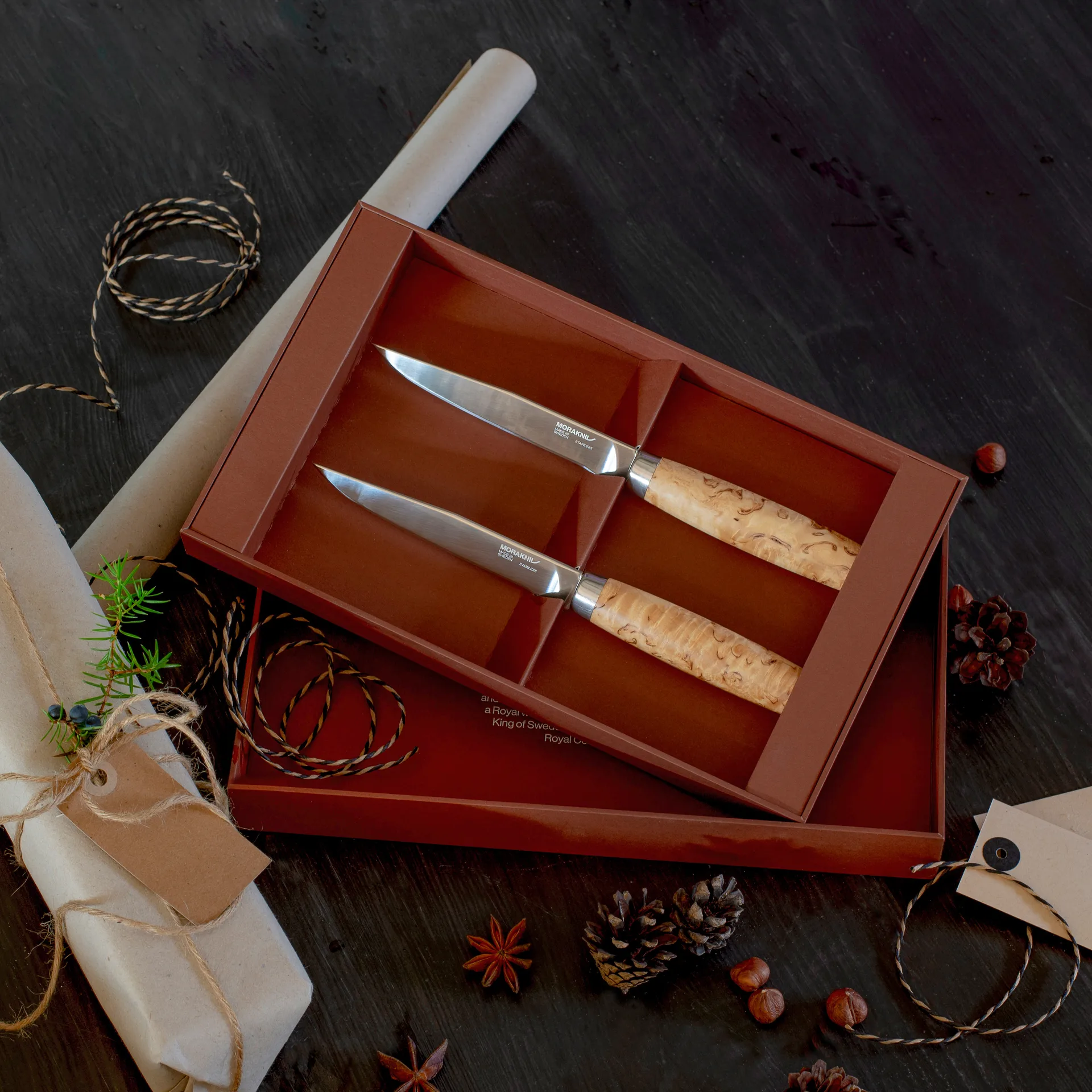 Morakniv Masur μαχαίρι μπριζόλας Συσκευασία 2 τεμαχίων, φύση Morakniv