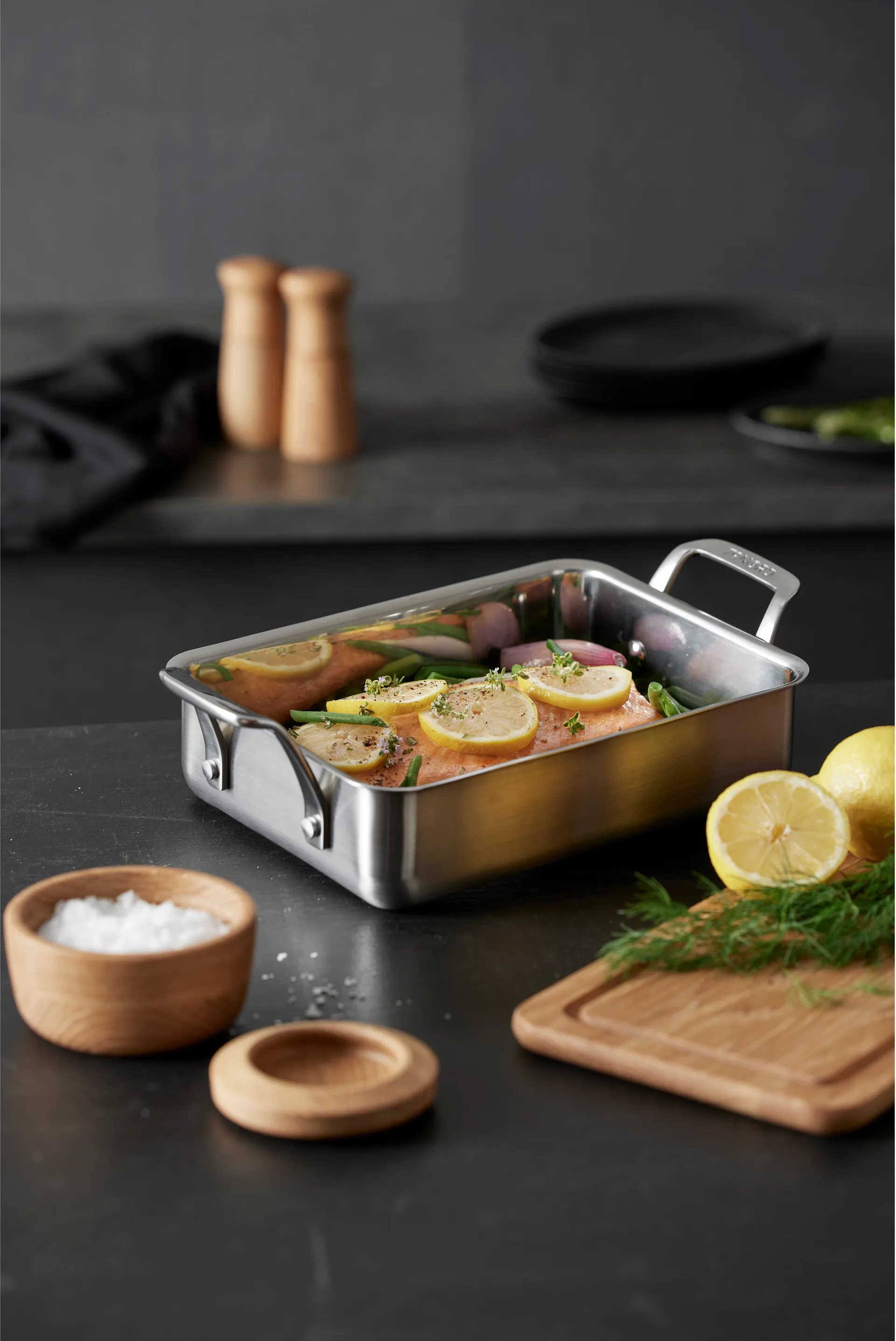 79NORD τηγάνι φούρνου με πλέγμα 40x25x10 cm, Ανοξείδωτο ατσάλι Morsø