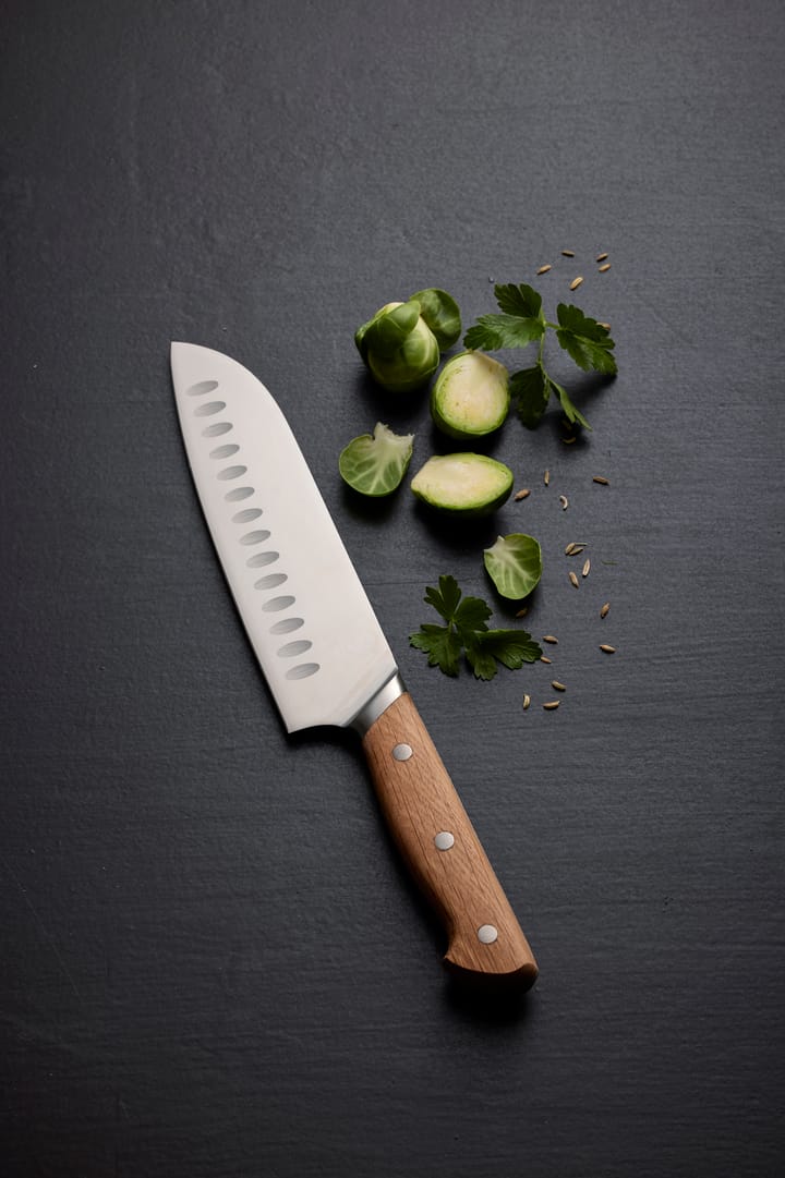 Μαχαίρι Santoku Foresta 30 εκ, Ανοξείδωτο ατσάλι-δρυς Morsø