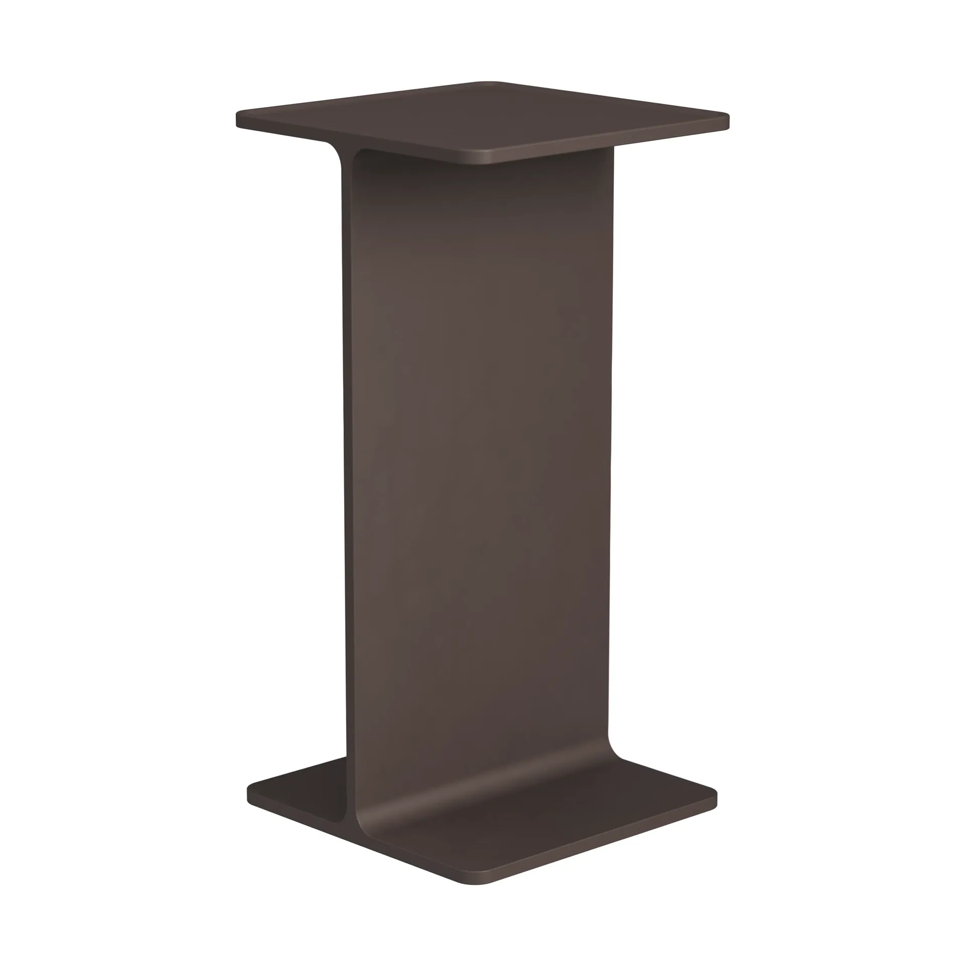 Museum Pedestal βάθρο, Σκούρο καφέ, 15x15x30 cm Museum
