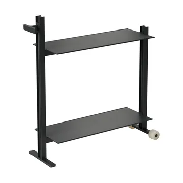 Museum Trolley καρότσι σερβιρίσματος  - Μαύρο, 74,5x77,5x24 cm - Museum