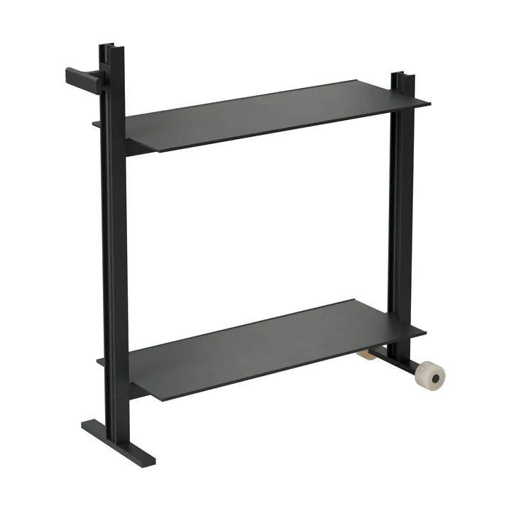 Museum Trolley καρότσι σερβιρίσματος  - Μαύρο, 74,5x77,5x24 cm - Museum