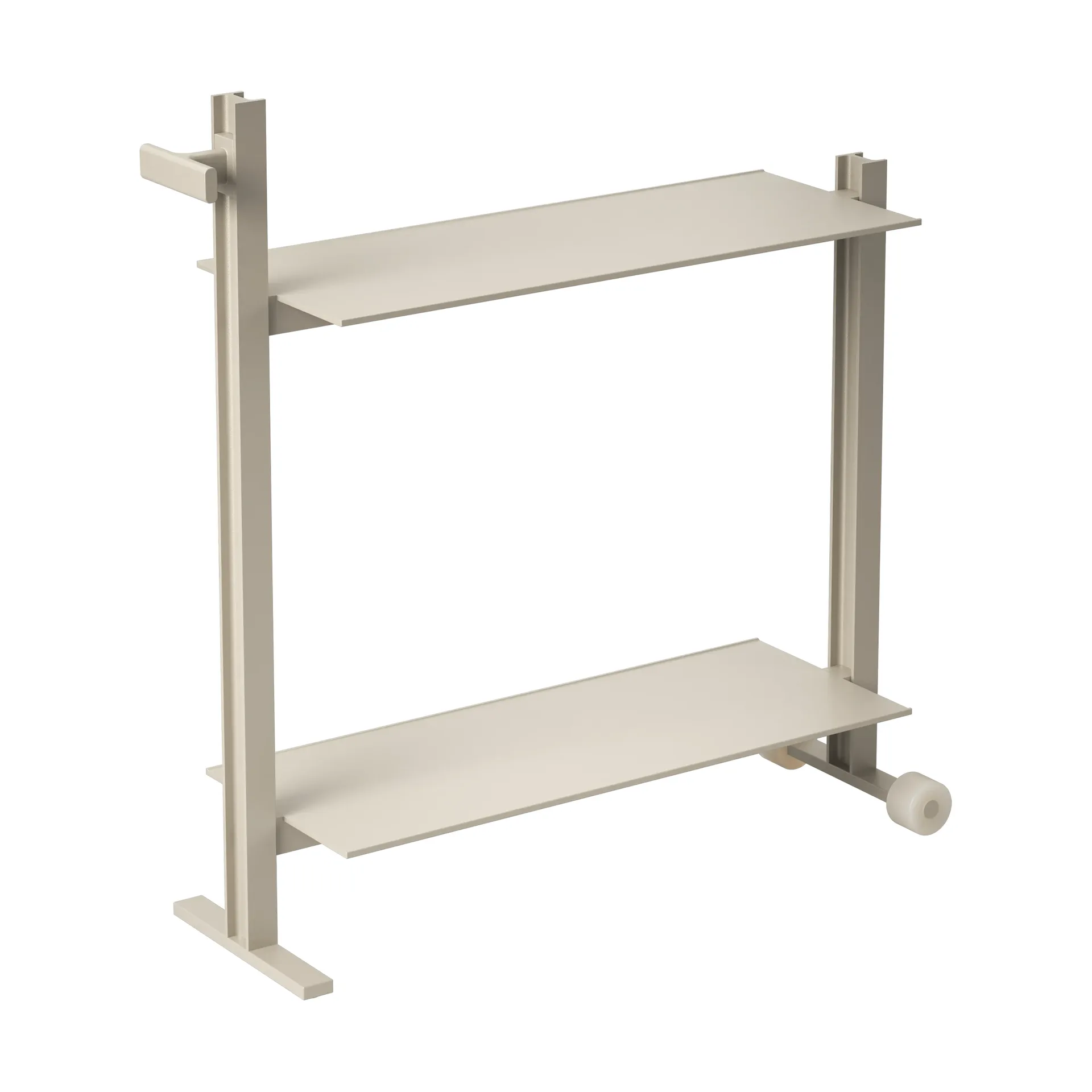 Museum Trolley καρότσι σερβιρίσματος , Μπεζ, 74,5x77,5x24 cm Museum