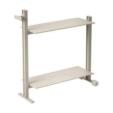 Museum Trolley καρότσι σερβιρίσματος  - Μπεζ, 74,5x77,5x24 cm - Museum