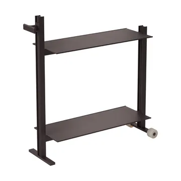 Museum Trolley καρότσι σερβιρίσματος  - Σκούρο καφέ, 74,5x77,5x24 cm - Museum