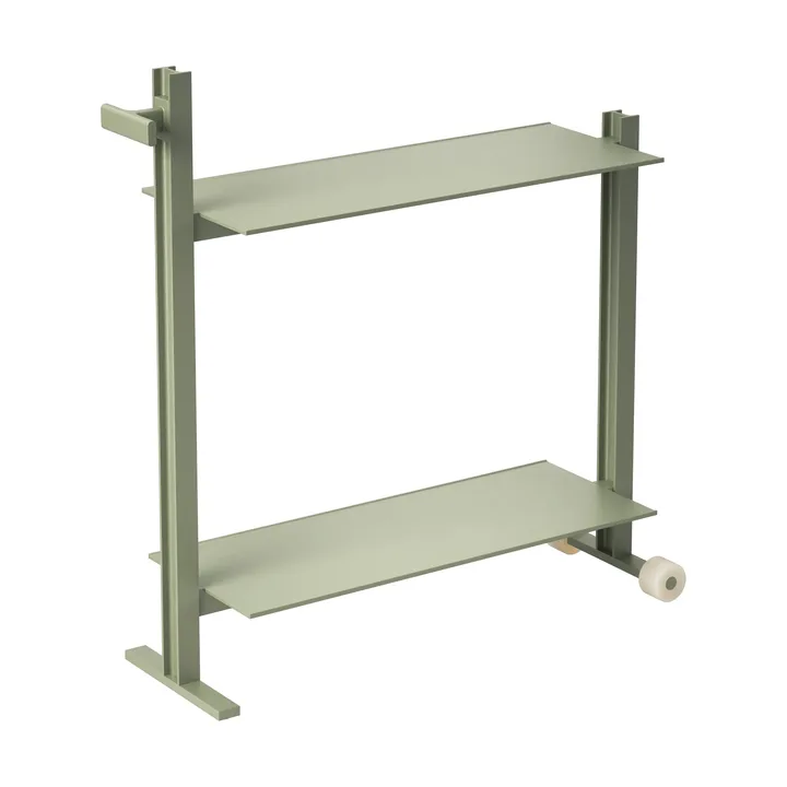 Museum Trolley καρότσι σερβιρίσματος  - Πράσινο, 74,5x77,5x24 cm - Museum