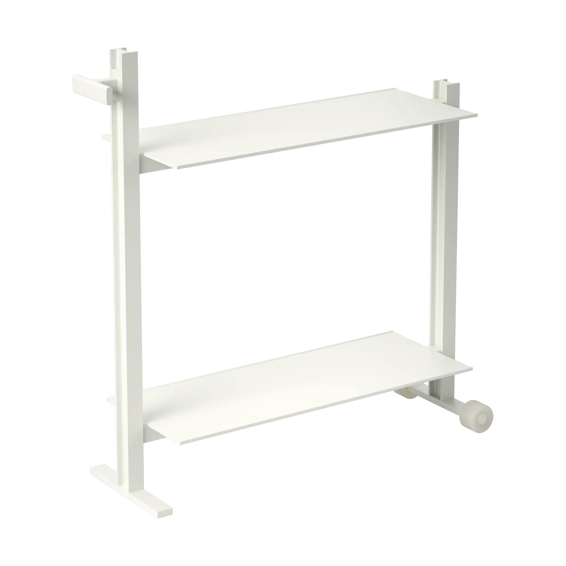 Museum Trolley καρότσι σερβιρίσματος , Λευκό, 74,5x77,5x24 cm Museum