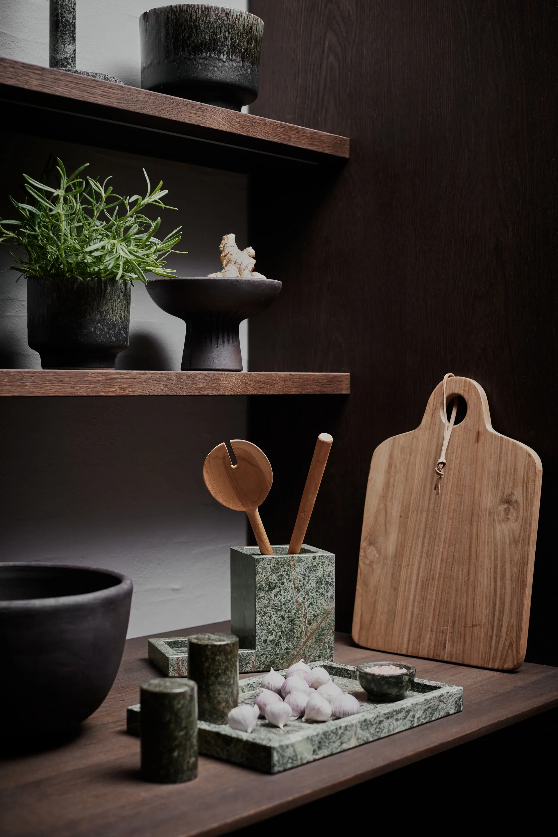 Lago βάζο M Ø16,5x13 cm, Forest green MUUBS