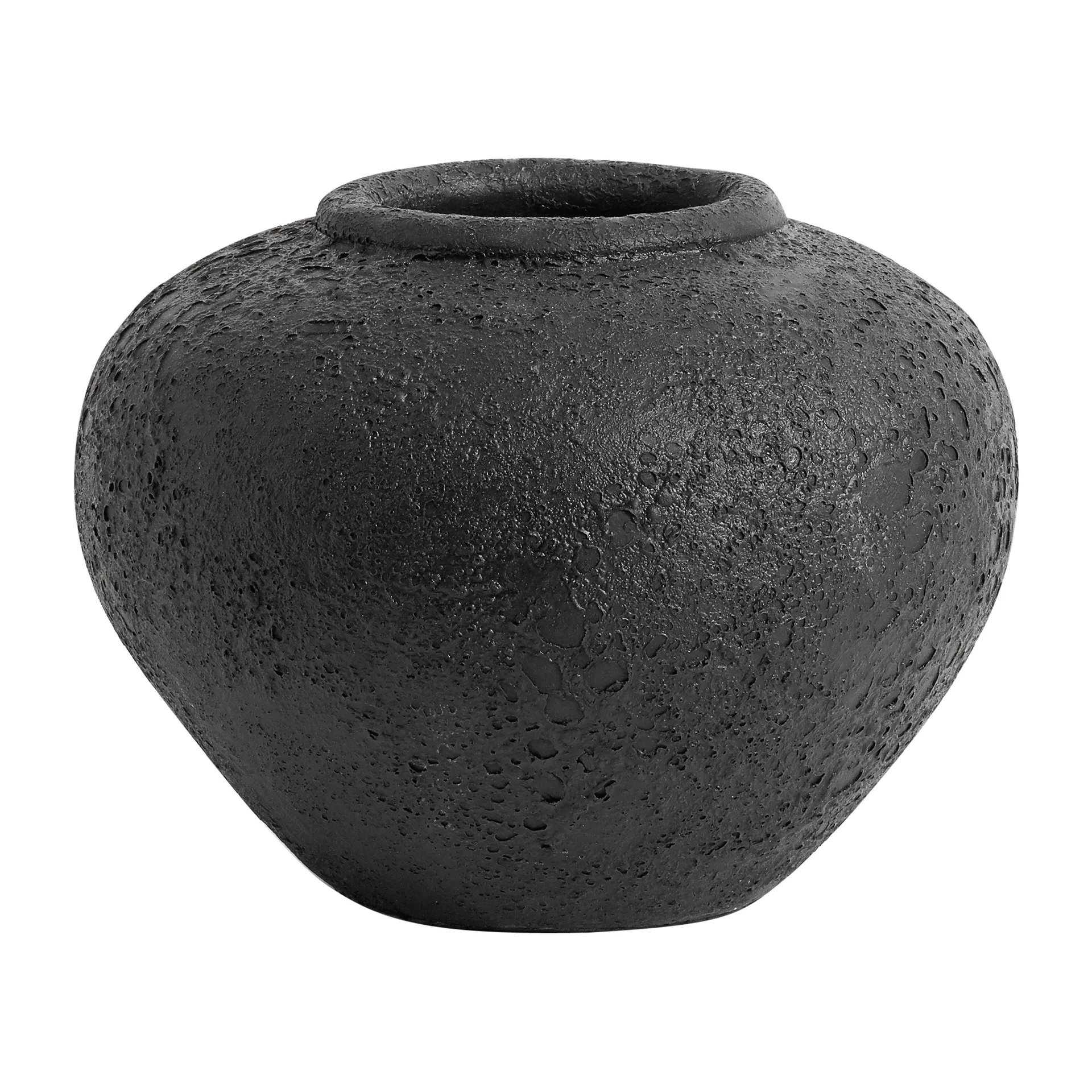 Luna γλάστρα Ø25 cm, Μαύρο MUUBS