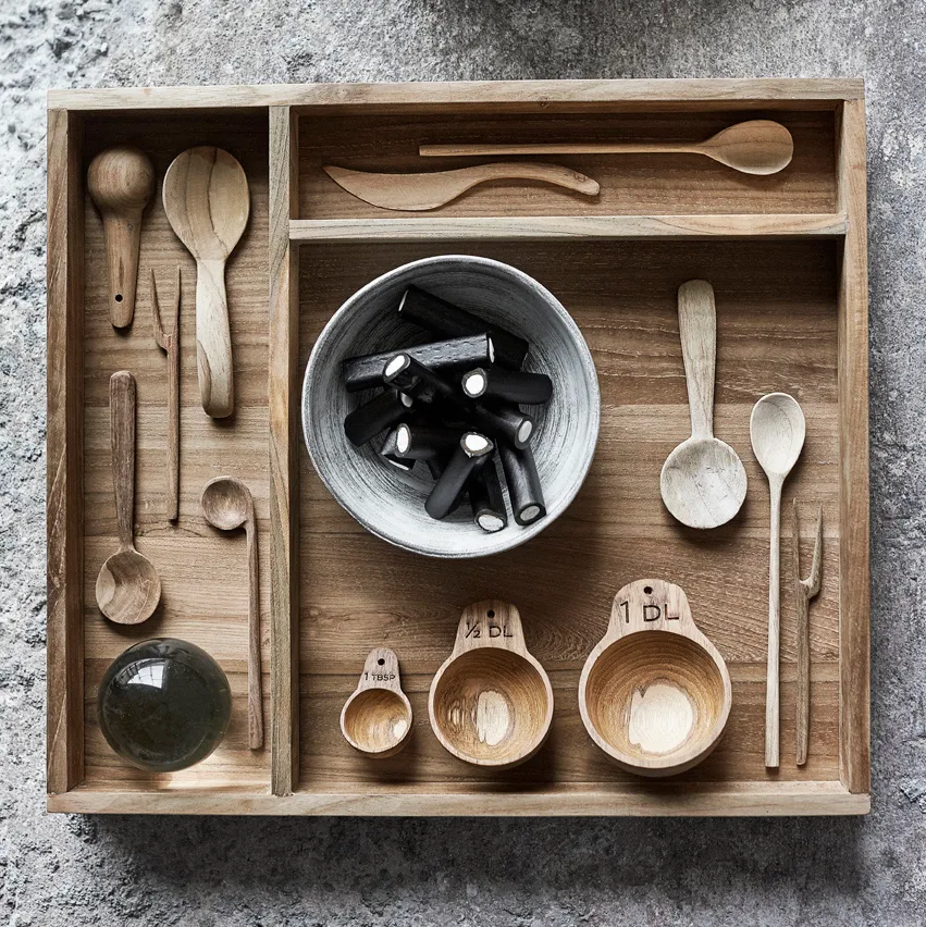 Muubs κουτάλι για λάτε 20 cm, Φύση MUUBS