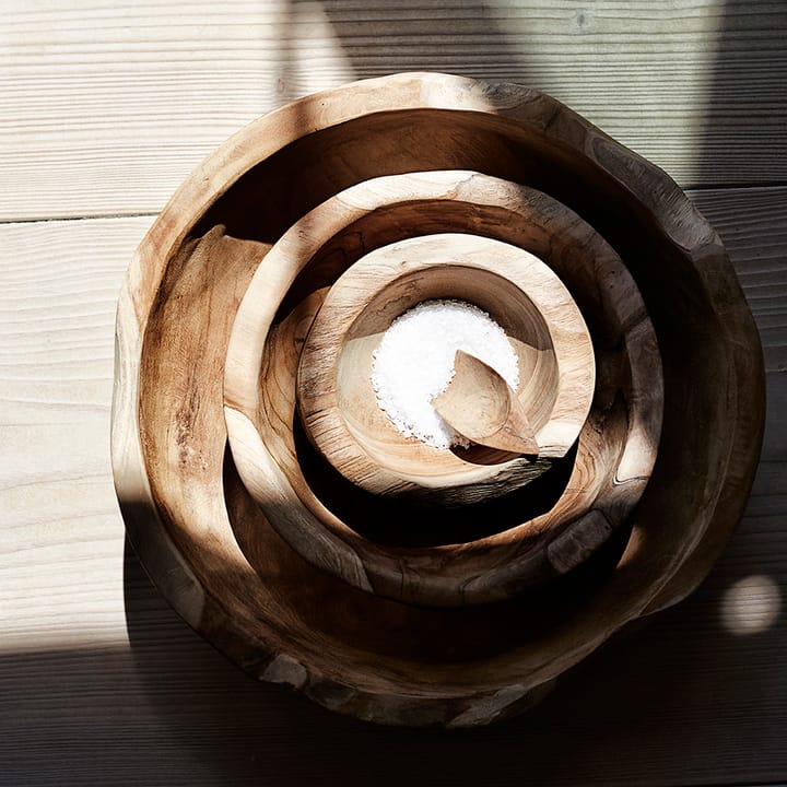 Muubs teak μπολ σαλάτας 20 cm, Φύση MUUBS