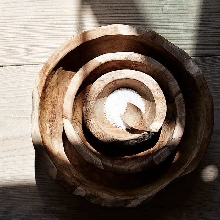 Muubs teak μπολ σαλάτας 30 cm, Φύση MUUBS