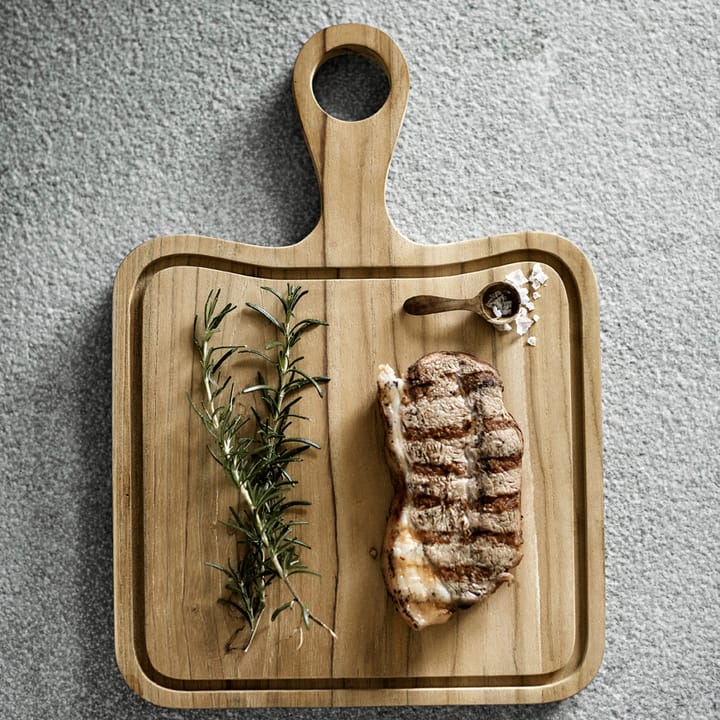 Muubs teak κουτάλι αλατιού Συσκευασία 4 τεμαχίων, φύση MUUBS