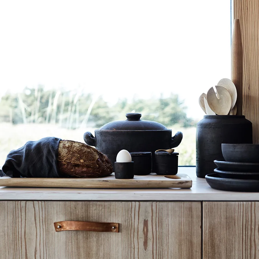 Muubs teak κουτάλι αλατιού Συσκευασία 4 τεμαχίων, φύση MUUBS