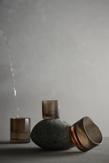 Ripe ποτήρι νερού χαμηλό 20 cl - Smoked brown - MUUBS