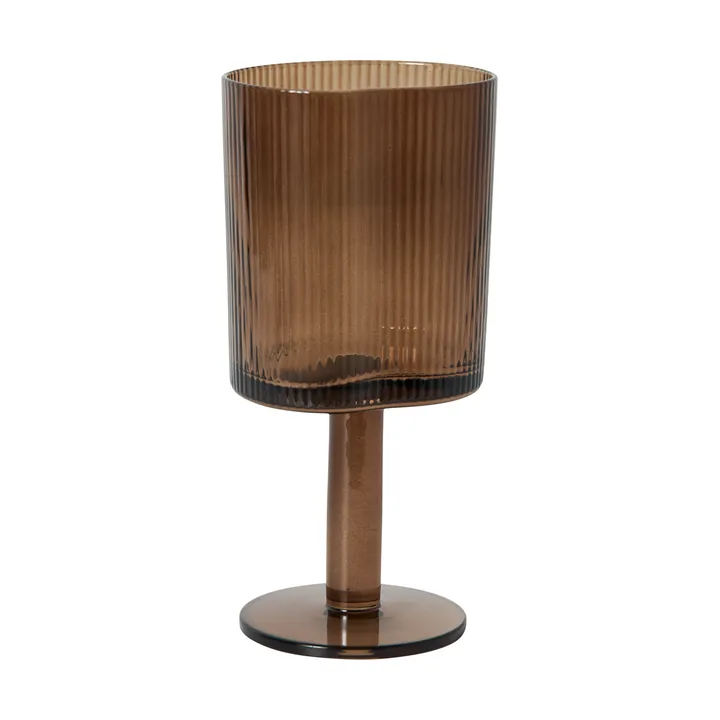 Ripe ποτήρι λευκού κρασιού 21 cl - Smoked brown - MUUBS