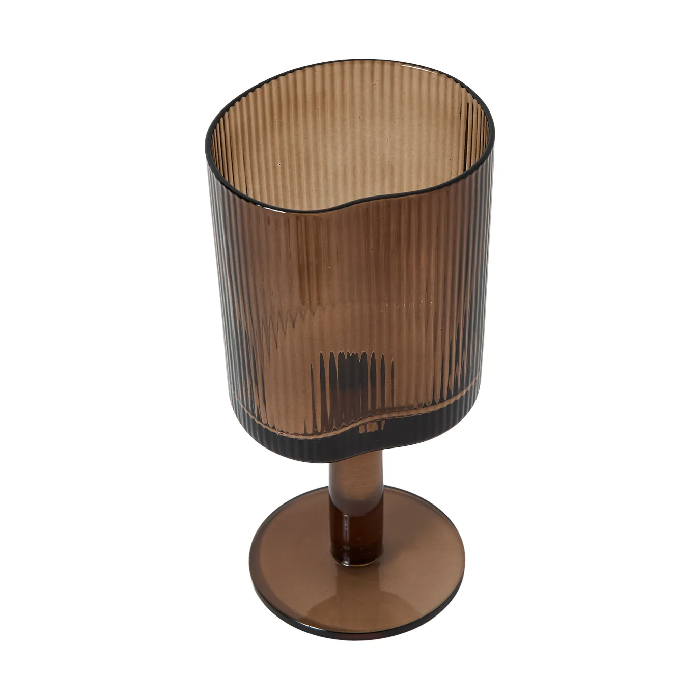 Ripe ποτήρι λευκού κρασιού 21 cl, Smoked brown MUUBS