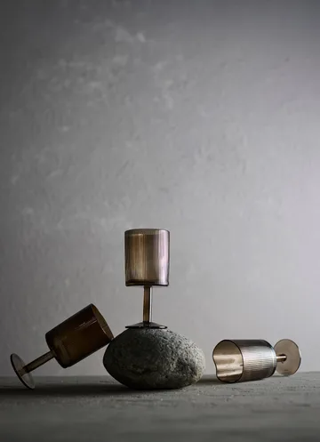 Ripe ποτήρι λευκού κρασιού 21 cl - Smoked brown - MUUBS