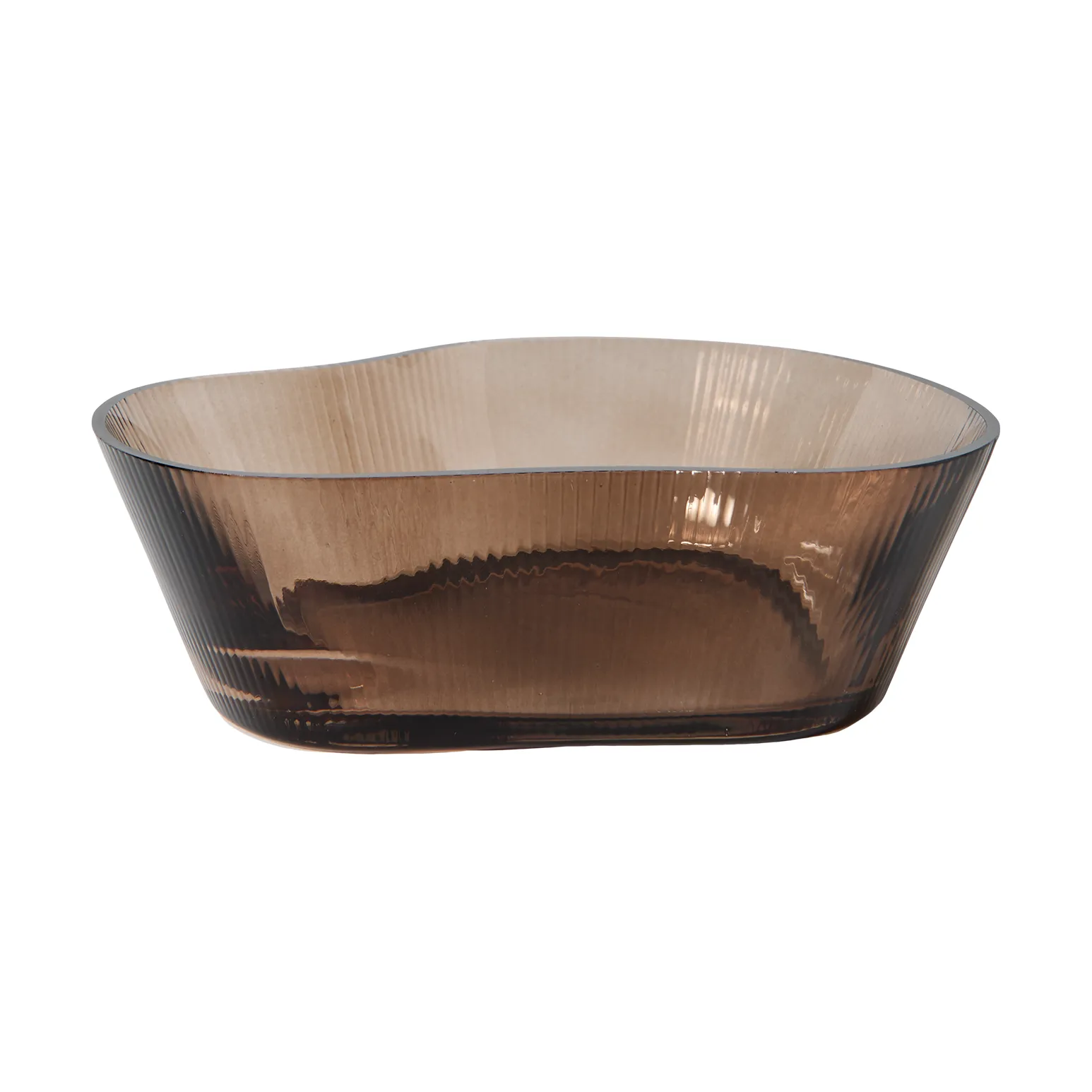 Ripe μπολ, Smoked brown, Ø17,5x5 εκ. MUUBS