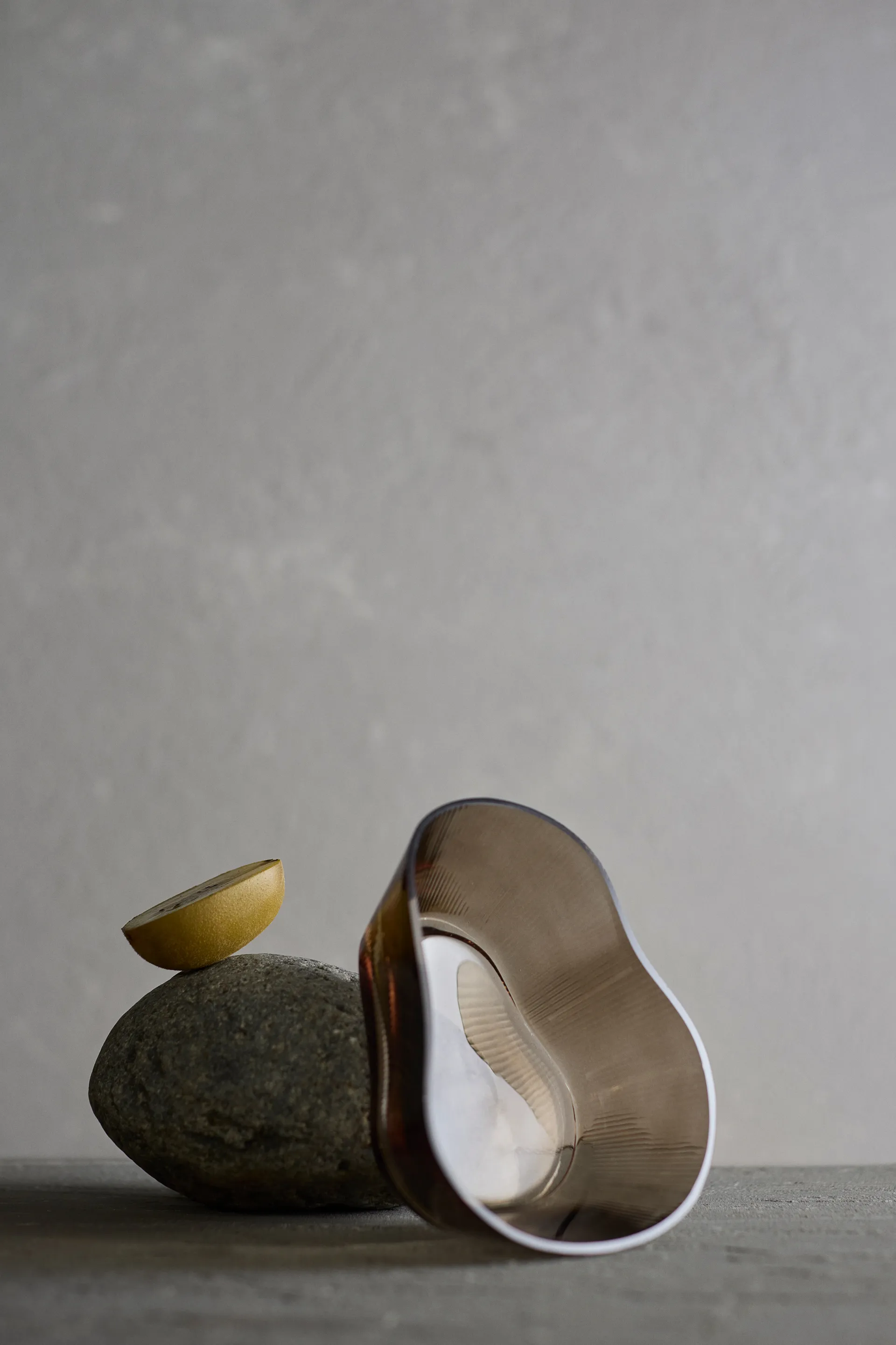 Ripe μπολ, Smoked brown, Ø17,5x5 εκ. MUUBS