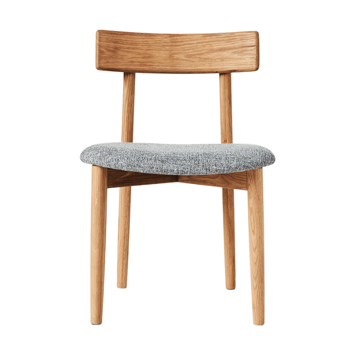 Καρέκλα Tetra με κάθισμα - Χρωματιστό ύφασμα από σκυρόδεμα-φυσική λαδωμένη δρυς - MUUBS