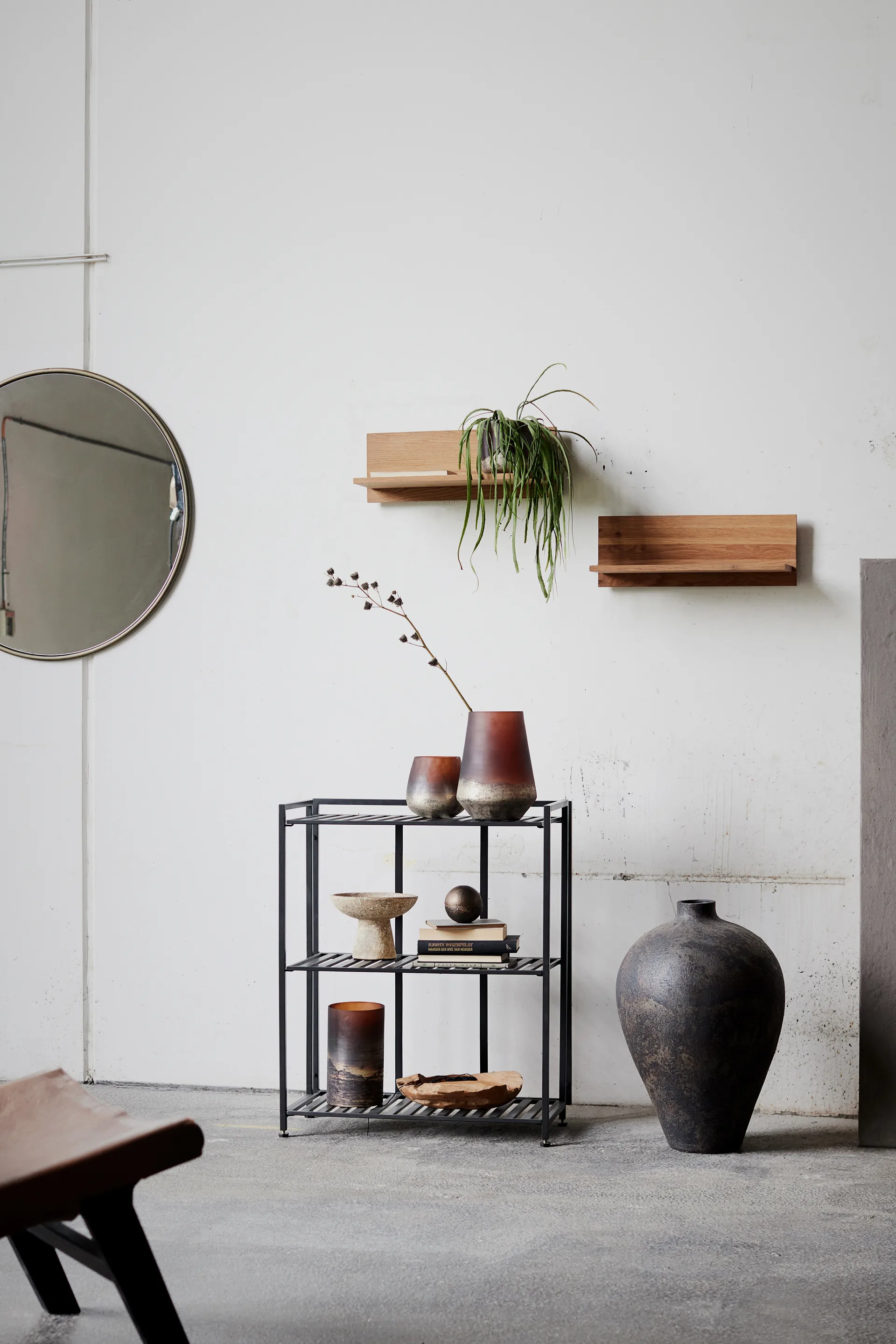 Tokyo ράφι τοίχου 50 cm, Natural oak MUUBS