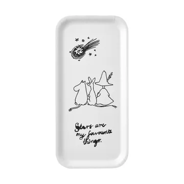 Μούμιν 80 δίσκος 13x27 εκ. - Άσπρο - Muurla