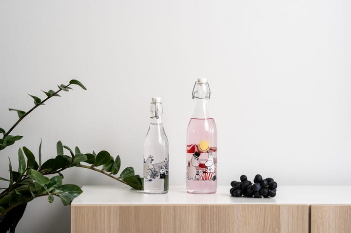 Blueberries γυάλινο μπουκάλι 0.5 L, Διαφανές Muurla