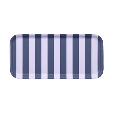 Checks & Stripes δίσκος 13x27 εκ. - Lilac-blue - Muurla