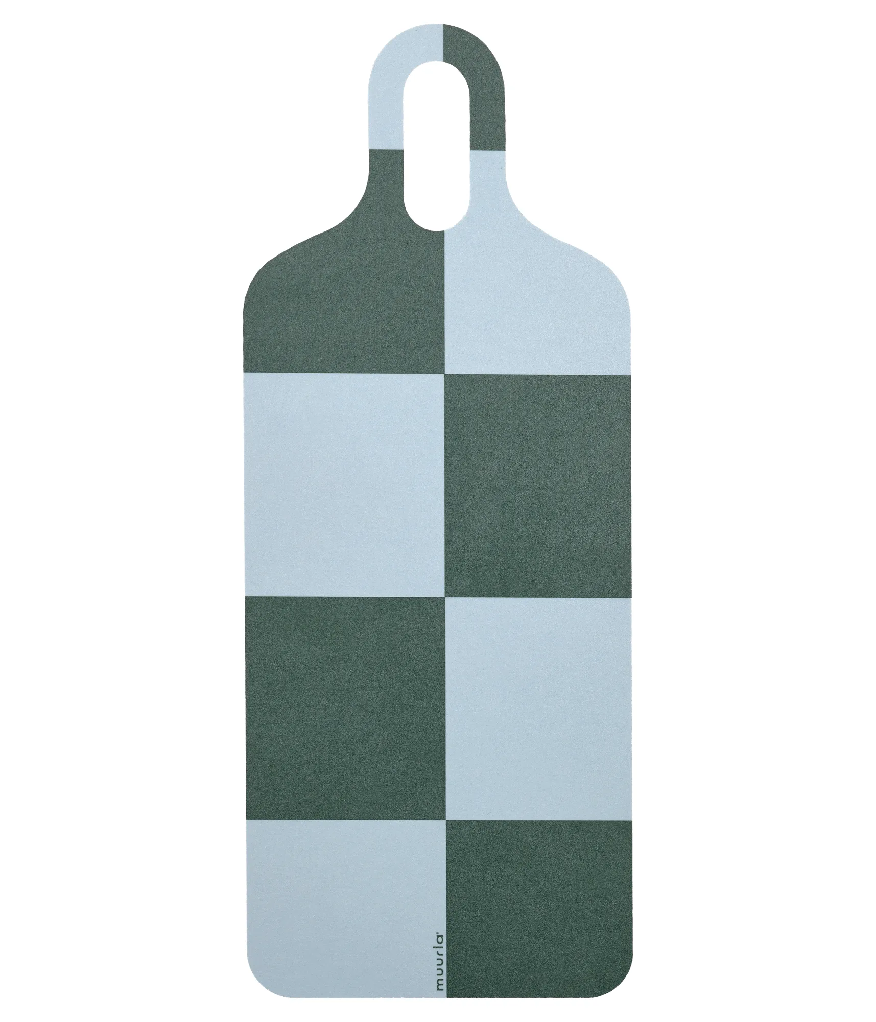 Checks & Stripes δίσκος 13x33 cm, Brown-pink-green Muurla