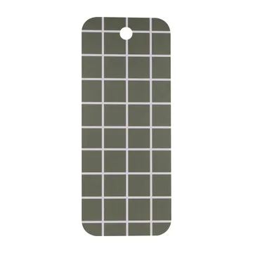 Checks & Stripes δίσκος 18x44 εκ. - Green-beige - Muurla