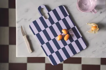 Checks & Stripes δίσκος 21x31 εκ. - Lilac-blue-green - Muurla