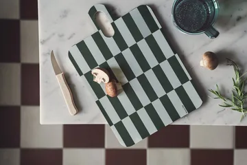 Checks & Stripes δίσκος 21x31 εκ. - Lilac-blue-green - Muurla